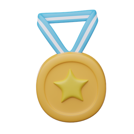 Medalha  3D Icon