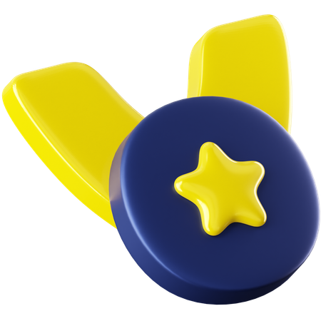 Medalha  3D Icon