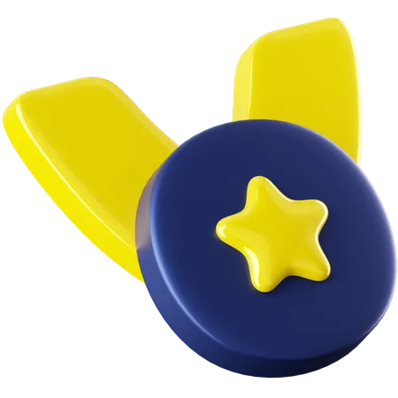 Medalha  3D Icon