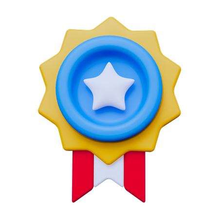 Medalha  3D Icon