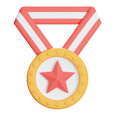 Medalha  3D Icon