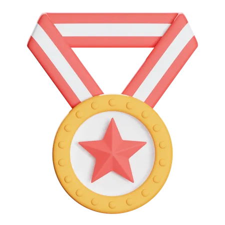 Medalha  3D Icon