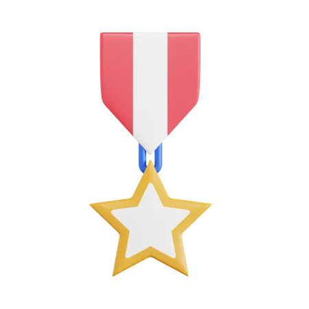 Medalha  3D Icon