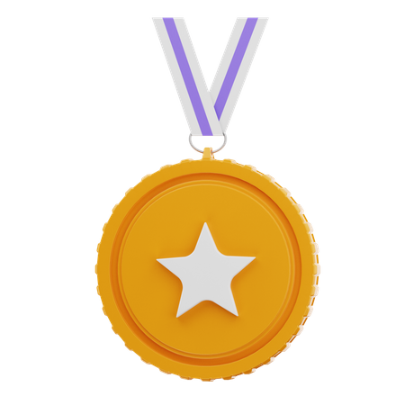 Medalha  3D Icon