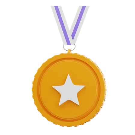 Medalha  3D Icon