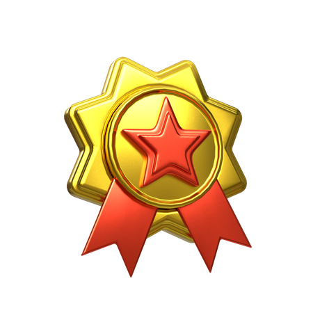 Medalha  3D Icon