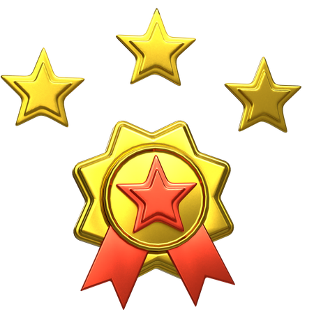 Medalha  3D Icon