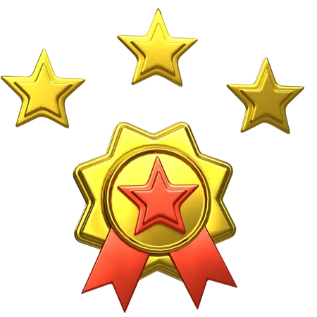 Medalha  3D Icon