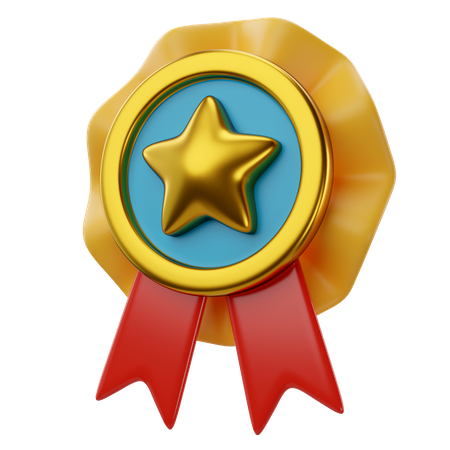 Medalha  3D Icon