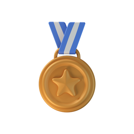 Medalha de bronze  3D Icon