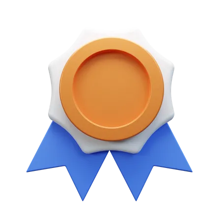 Medalha de bronze  3D Icon