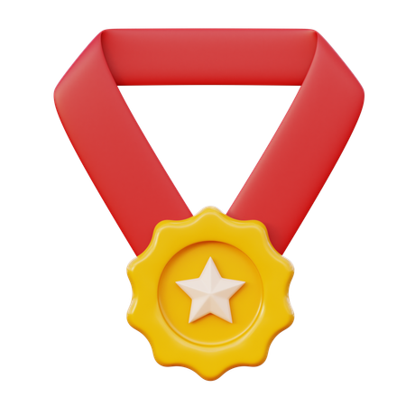 Medalha de conquista  3D Icon