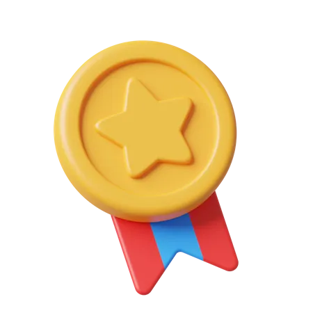 Medalha de conquista  3D Icon