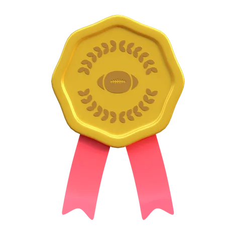 Medalha de ouro  3D Icon