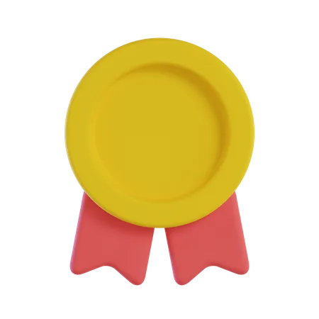 Medalha de ouro  3D Icon