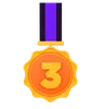 medalha de terceiro lugar