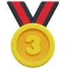 medalha de terceiro lugar