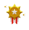 medalha estrela