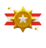 medalha estrela