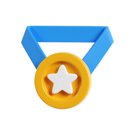 Medalha de largada  3D Icon