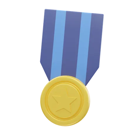 Medalha militar  3D Icon