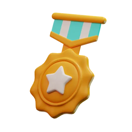 Medalha de prêmio  3D Icon