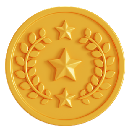 Medalhão  3D Icon