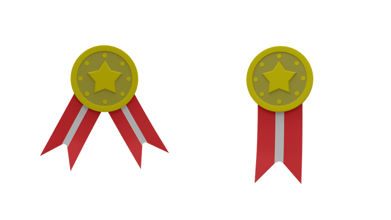Medalhas  3D Icon