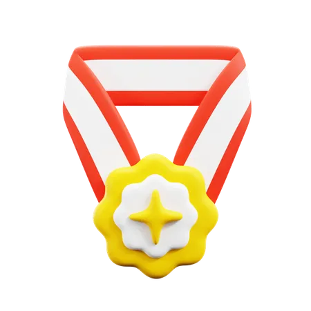 Medalla  3D Icon