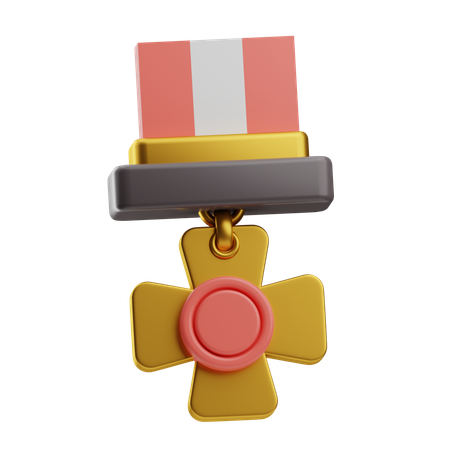 Medalla  3D Icon