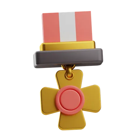 Medalla  3D Icon