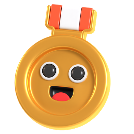 Medalla  3D Icon