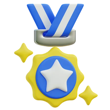 Medalla  3D Icon