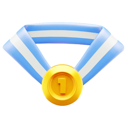 Medalla  3D Icon