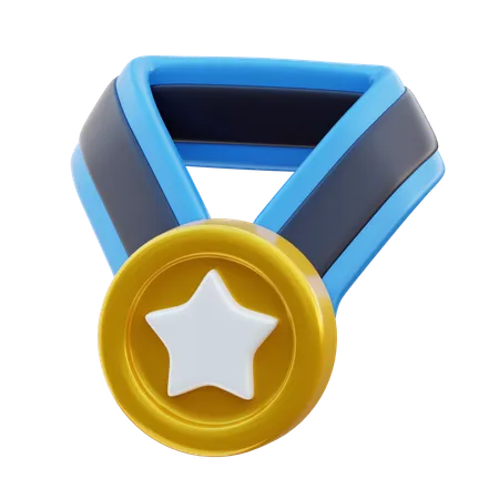 Medalla  3D Icon