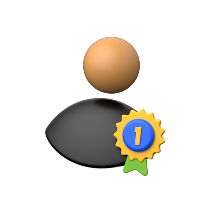 Medalla  3D Icon