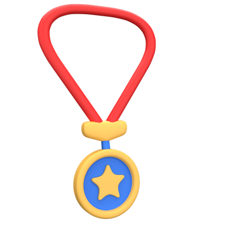 Medalla  3D Illustration