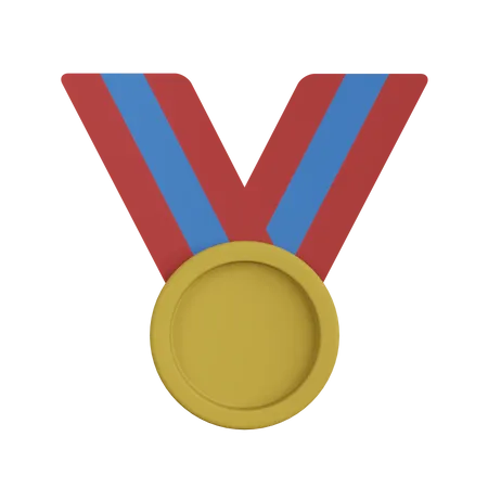Medalla  3D Illustration