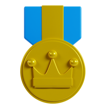 Medalla  3D Icon