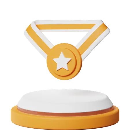 Medalla  3D Icon