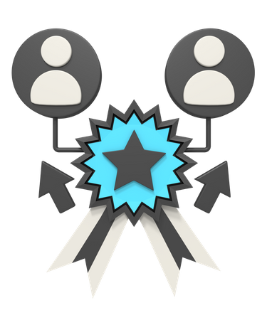 Medalla de competición  3D Icon
