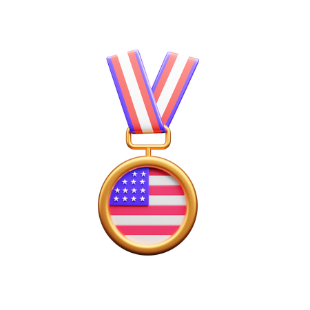 Una medalla  3D Icon