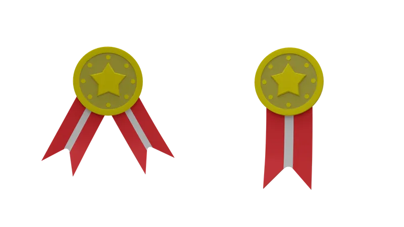 3 D Illustration Of A Medal 3D Icon