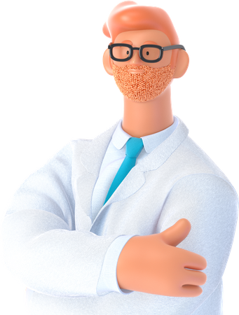 Médecin  3D Icon