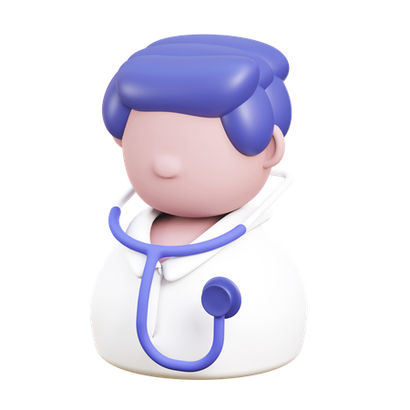 Médecin  3D Icon