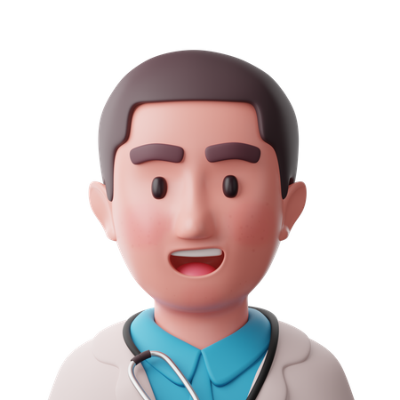 Médecin  3D Icon