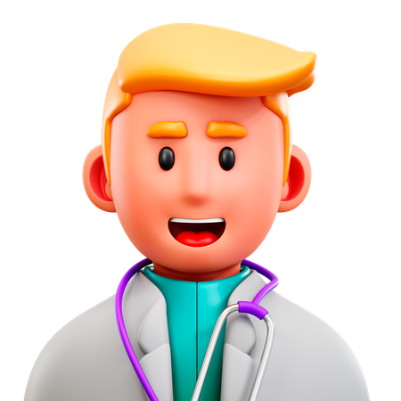 Médecin  3D Icon