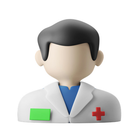Médecin  3D Icon