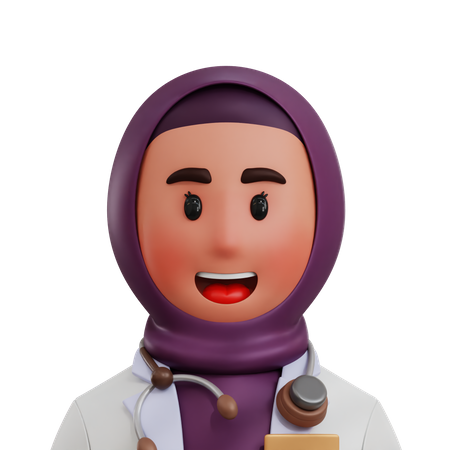 Médecin  3D Icon