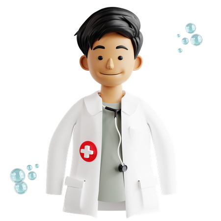 Médecin  3D Icon
